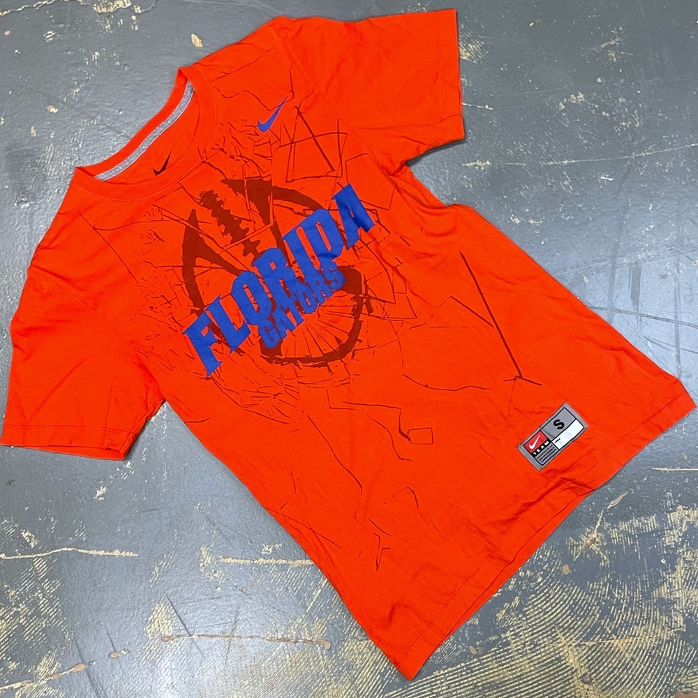 Nike Florida Gators Football Shirt Team 430425-89L Small Better World